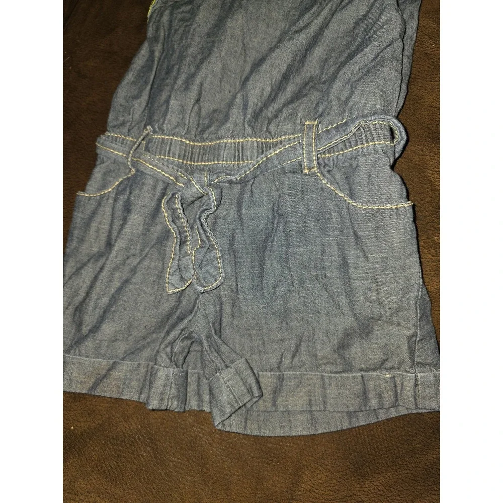 Gymboree‎ rainbow cabana jean romper size 5